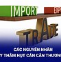 Cán Cân Thương Mại Âm