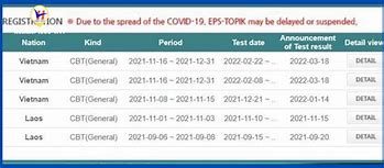 Lịch Thi Xkld Hàn Quốc 2021 Online Tại Nhà Miễn Phí Không