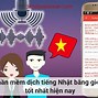 Phần Mềm Dịch Tiếng Nhật Ra Tiếng Việt