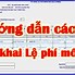 Phơi Tờ Khai Thuế Môn Bài