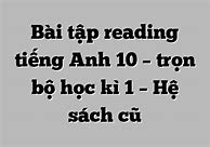 Reading Bài Tập