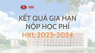 Thông Báo Đóng Học Phí Hcmussh